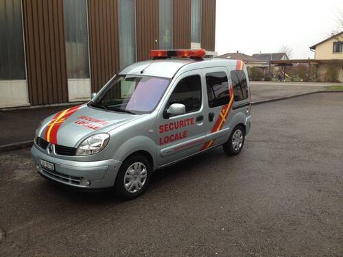 Voiture Sécurité locale
