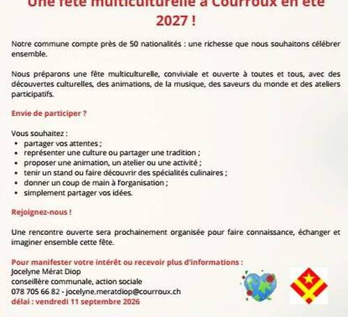 Fête multiculturelle 2027