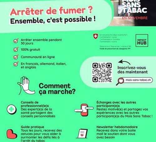Mois sans tabac - Novembre 2026