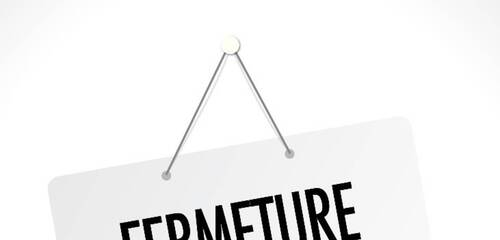 Fermeture exceptionnelle